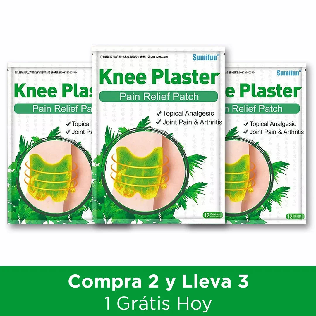 Parche Natural para Dolores Articulares Artritis y Reumatismo - Alivio Articular [12 unidades por paquete]
