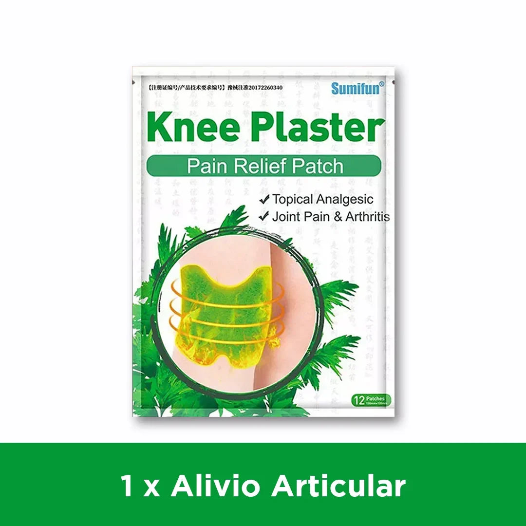 Parche Natural para Dolores Articulares Artritis y Reumatismo - Alivio Articular [12 unidades por paquete]