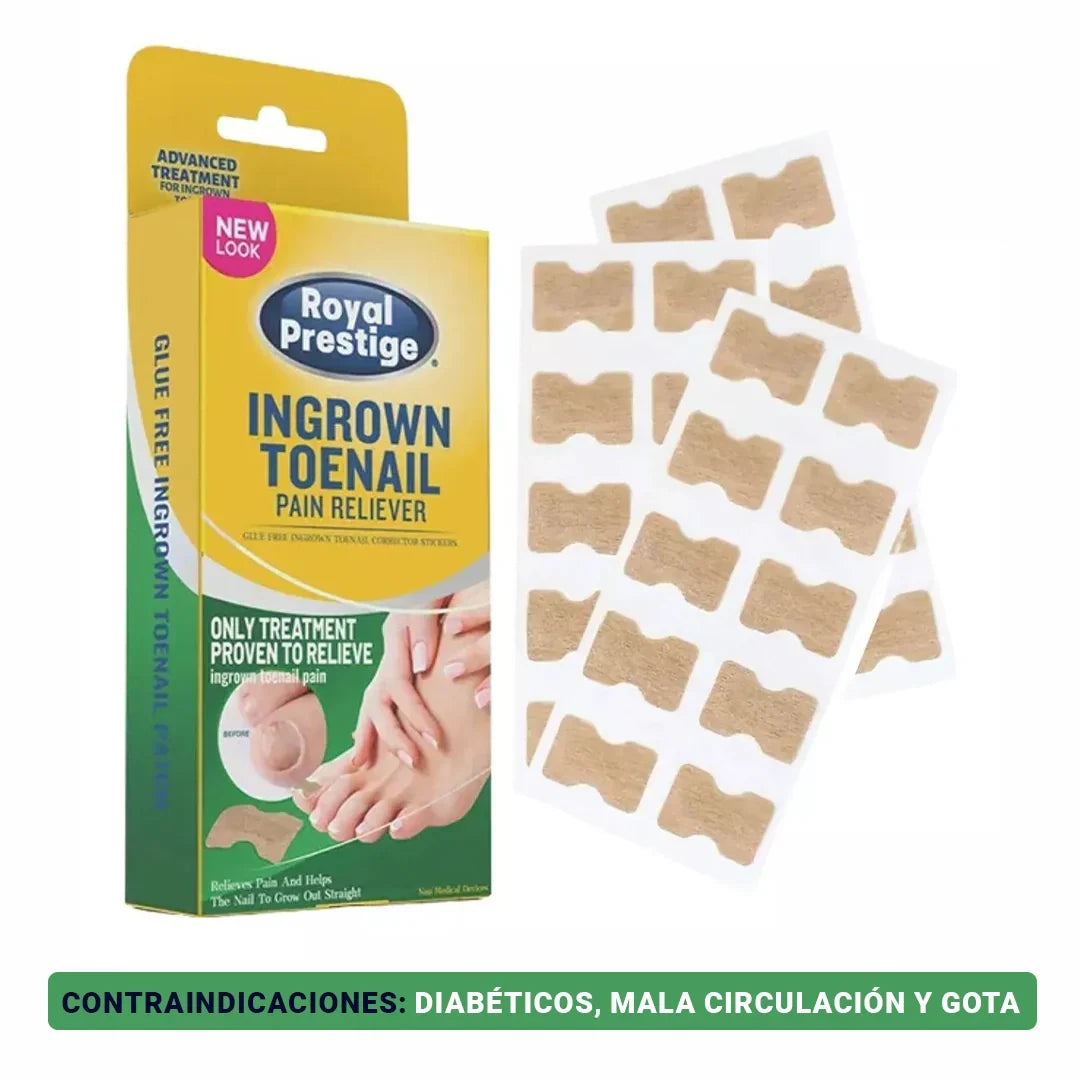 (PIDE 10 y LLEVA 20) Parches Para Hongos y Uñas Encarnadas - Encravax