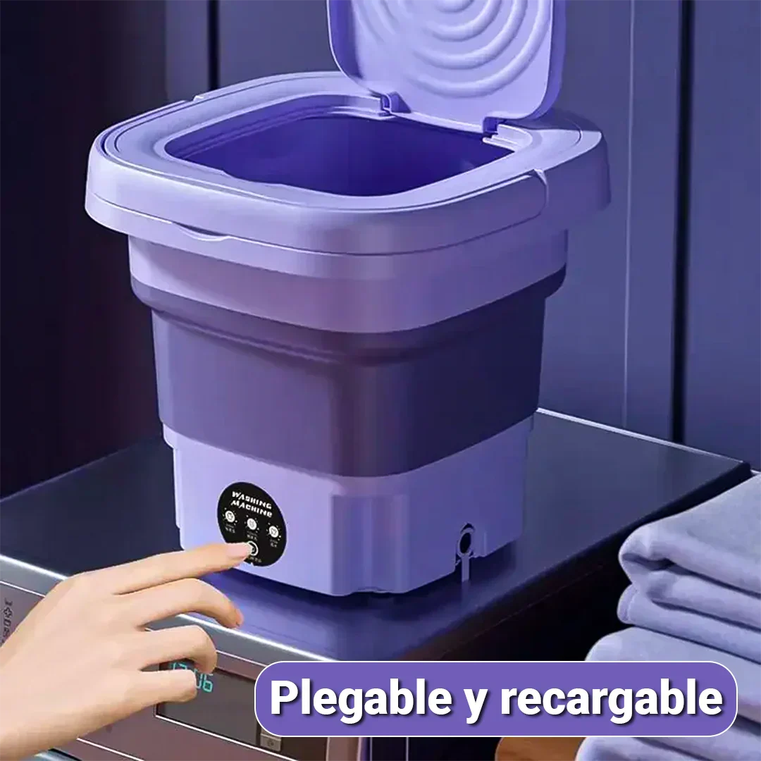 Lavadora y Secadora Plegable - Mini Whash